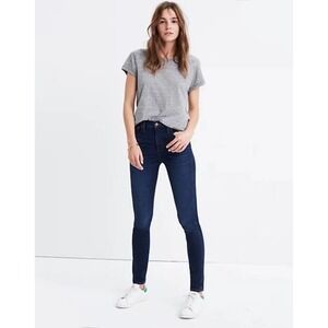 NEW Madewell 10" High-Rise Skinny Jeans in Hayes Wash Women's size 23